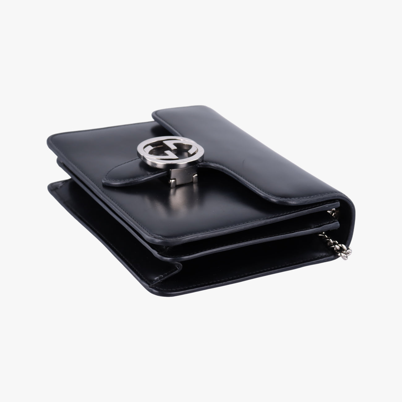 Interlocking G Black Enamel A018961404