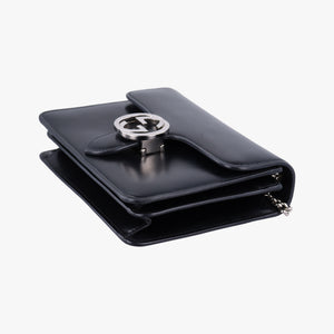 Interlocking G Black Enamel A018961404