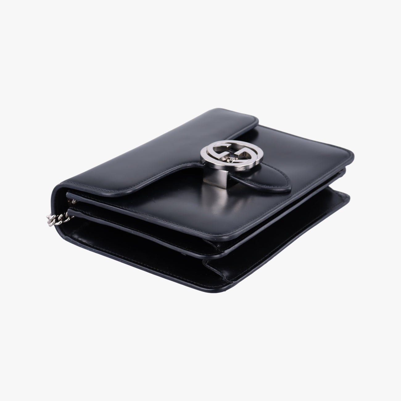 Interlocking G Black Enamel A018961404