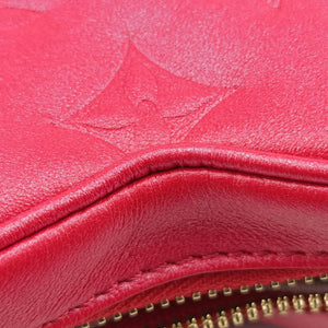 Heart on Chain Red Lambskin ICチップ