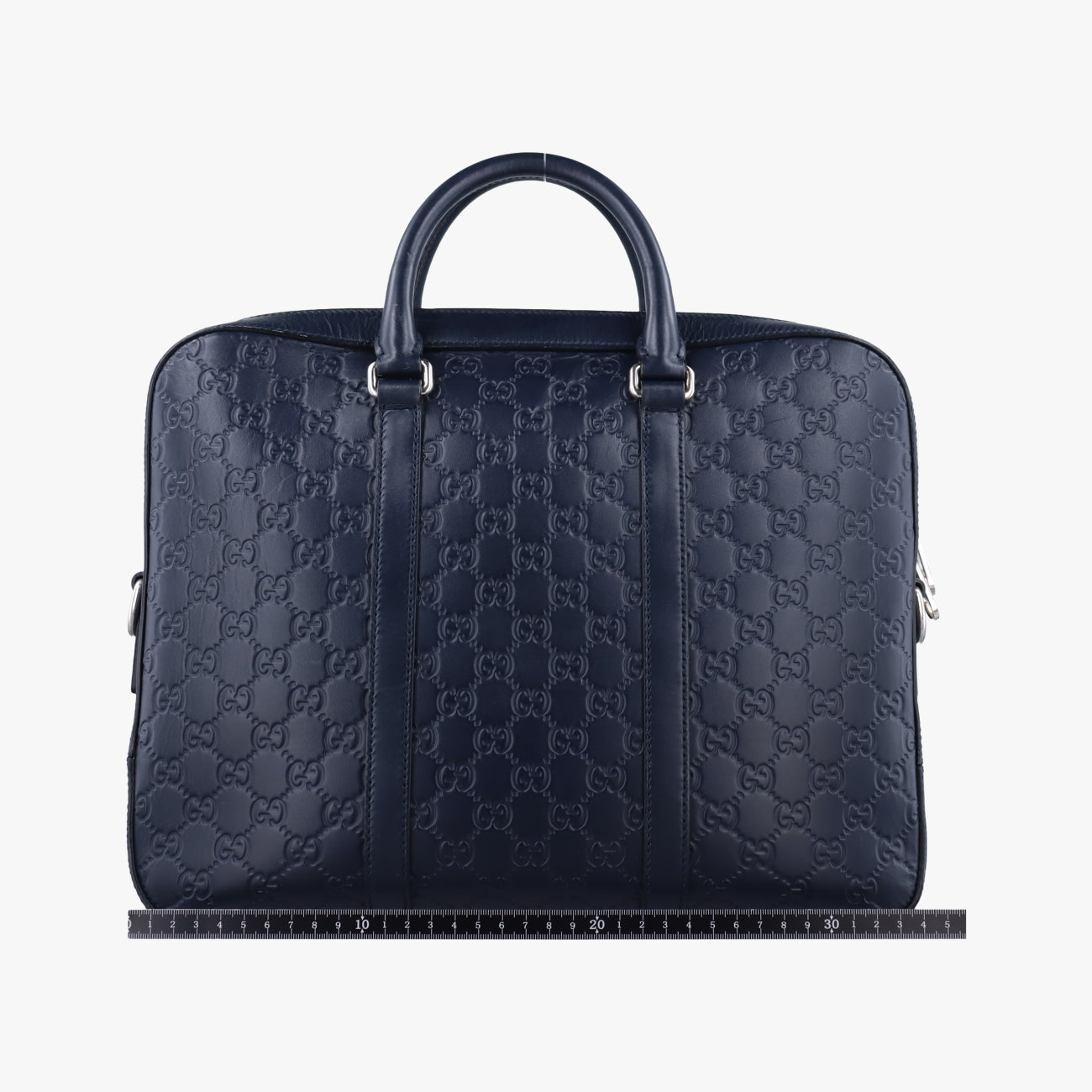 Guccissima Navy Leather B021456394
