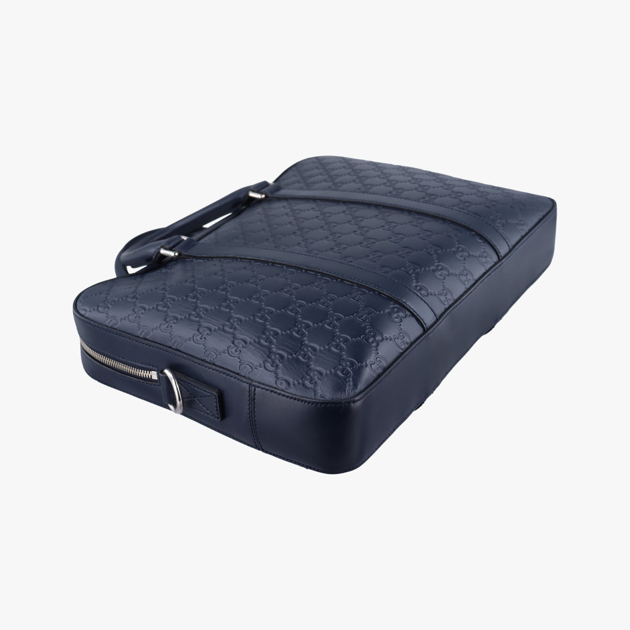 Guccissima Navy Leather B021456394