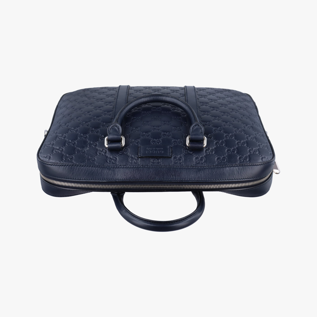 Guccissima Navy Leather B021456394
