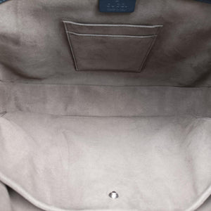 Guccissima Navy Leather B021456394
