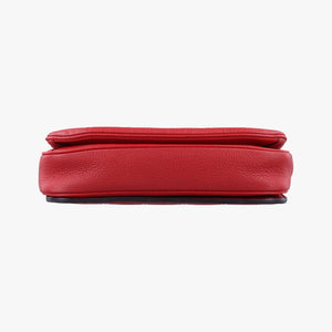 Pochette MéTIS MM Scarlet Red Monogram Empreinte AR4147 ICチップ