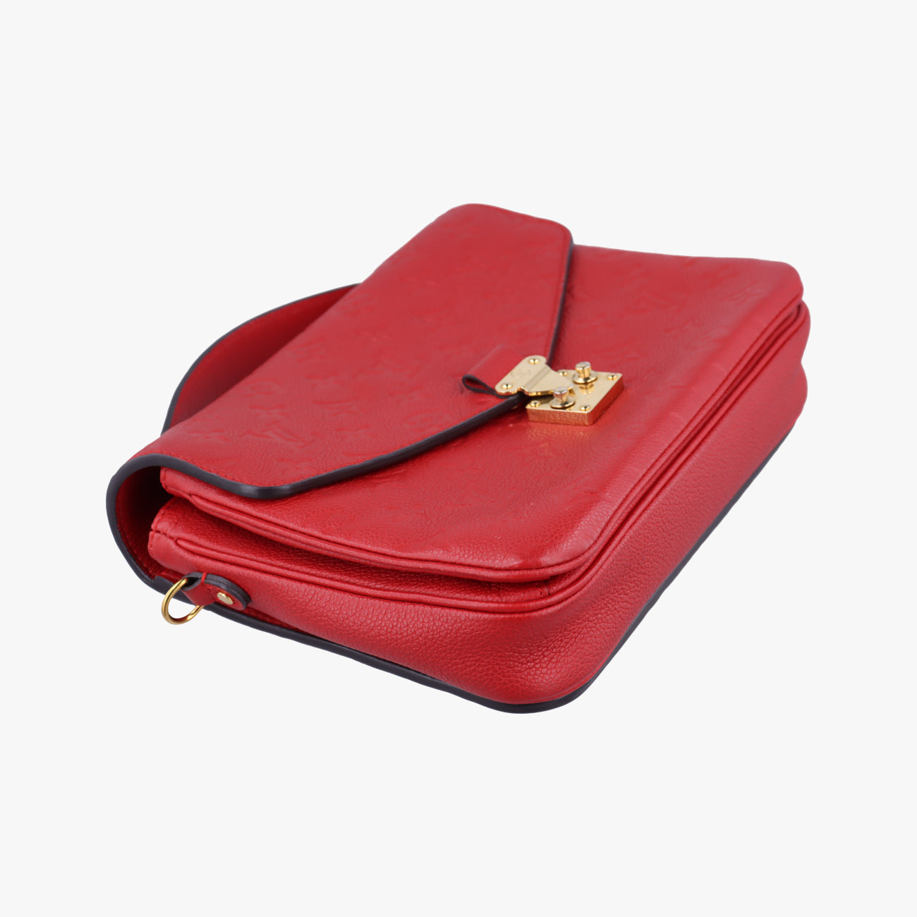 Pochette MéTIS MM Scarlet Red Monogram Empreinte AR4147 ICチップ