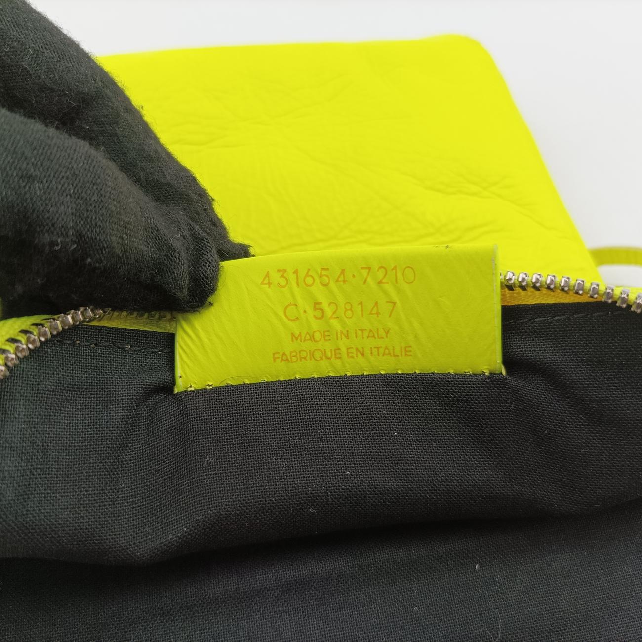 Pochette Yellow Leather 431654.7210 C.528147