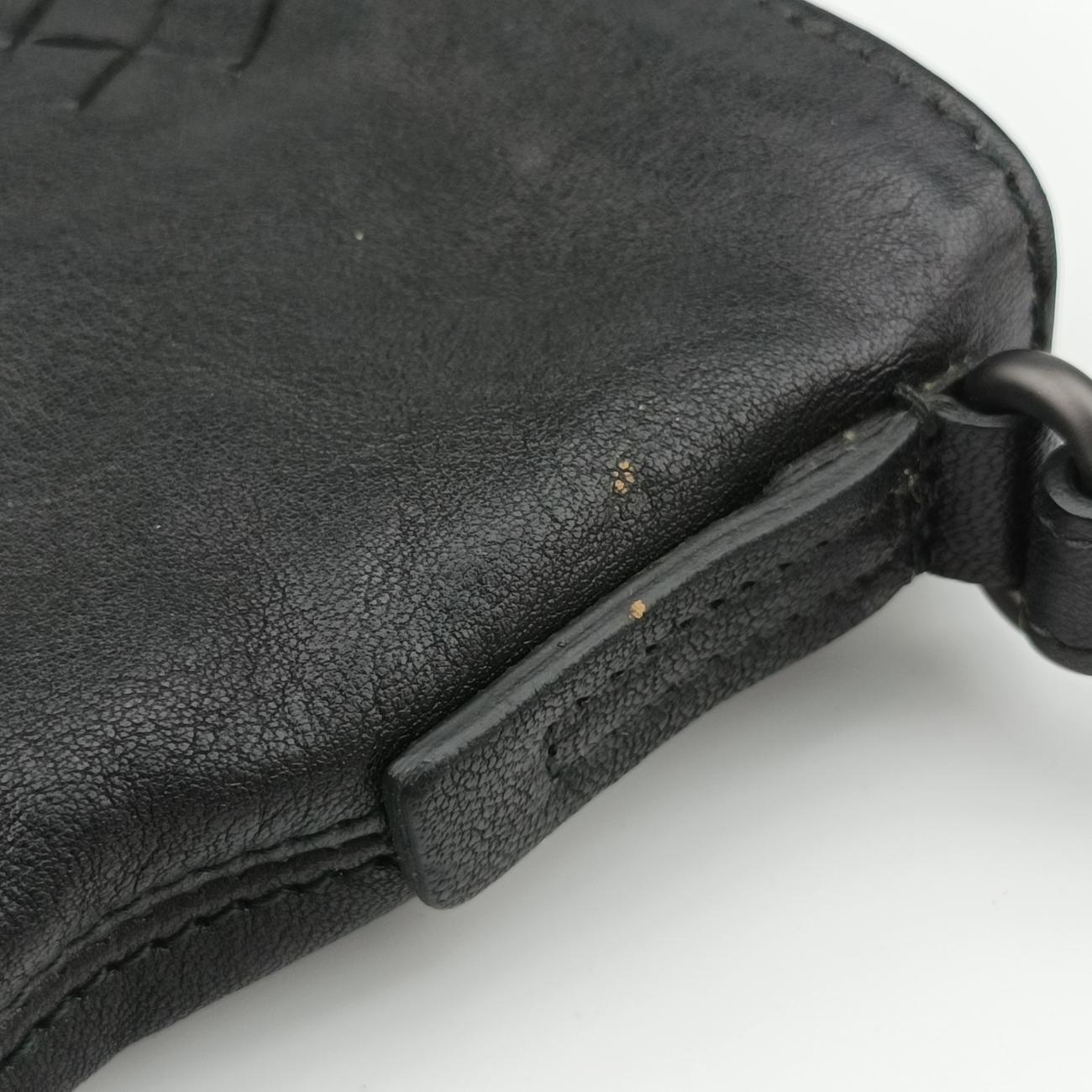 Intrecciato Black lambskin B03396322Z
