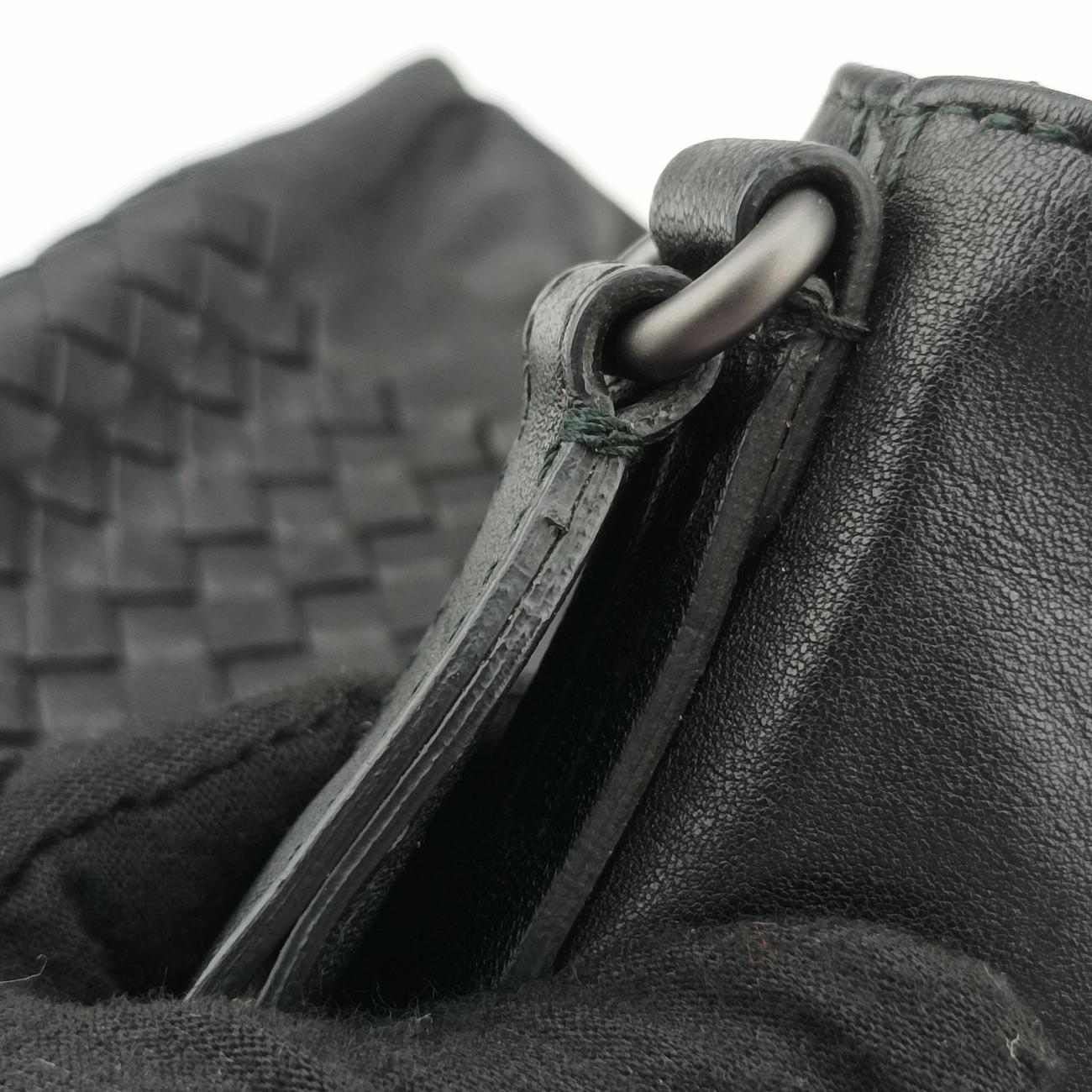 Intrecciato Black lambskin B03396322Z
