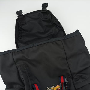 Embroidered Tiger Web Sherry Line Black×Multicolour Canvas F019941959