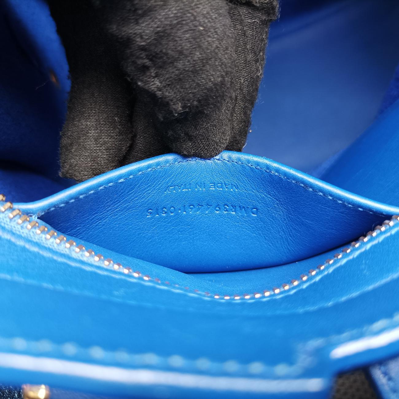BABY CABAS Blue Leather DMR394461.0315