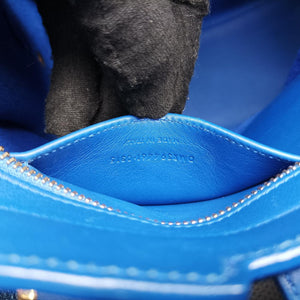 BABY CABAS Blue Leather DMR394461.0315