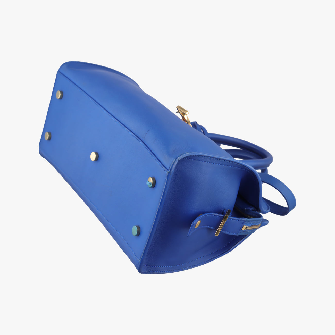BABY CABAS Blue Leather DMR394461.0315