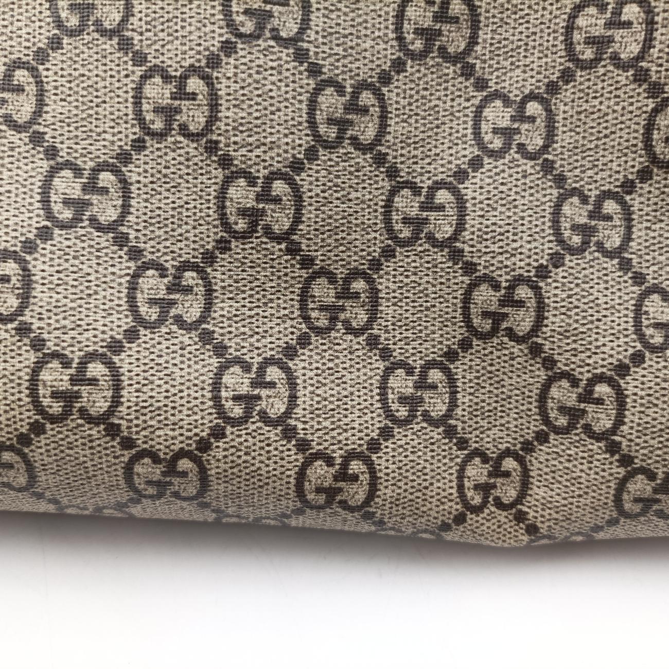 GG Supreme Bee Brown PVC coated canvas B022787661