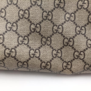 GG Supreme Bee Brown PVC coated canvas B022787661