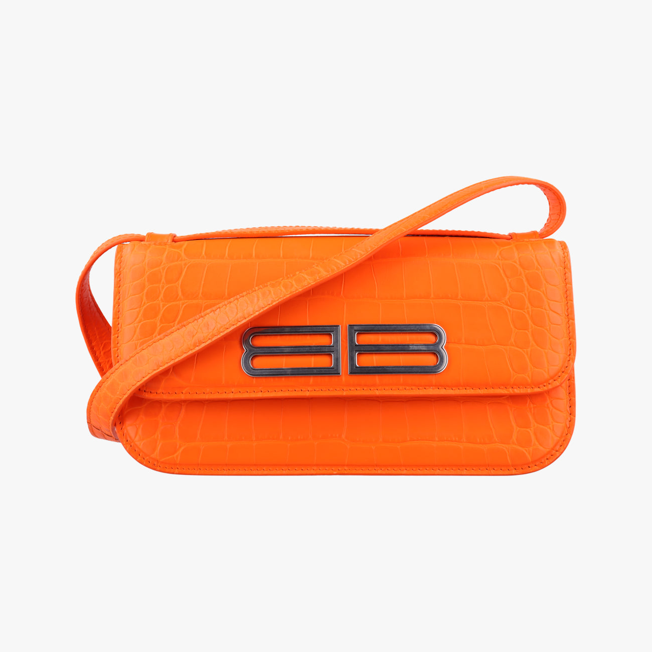 Small BB Gossip Orange Leather 674693.7511.R.562481