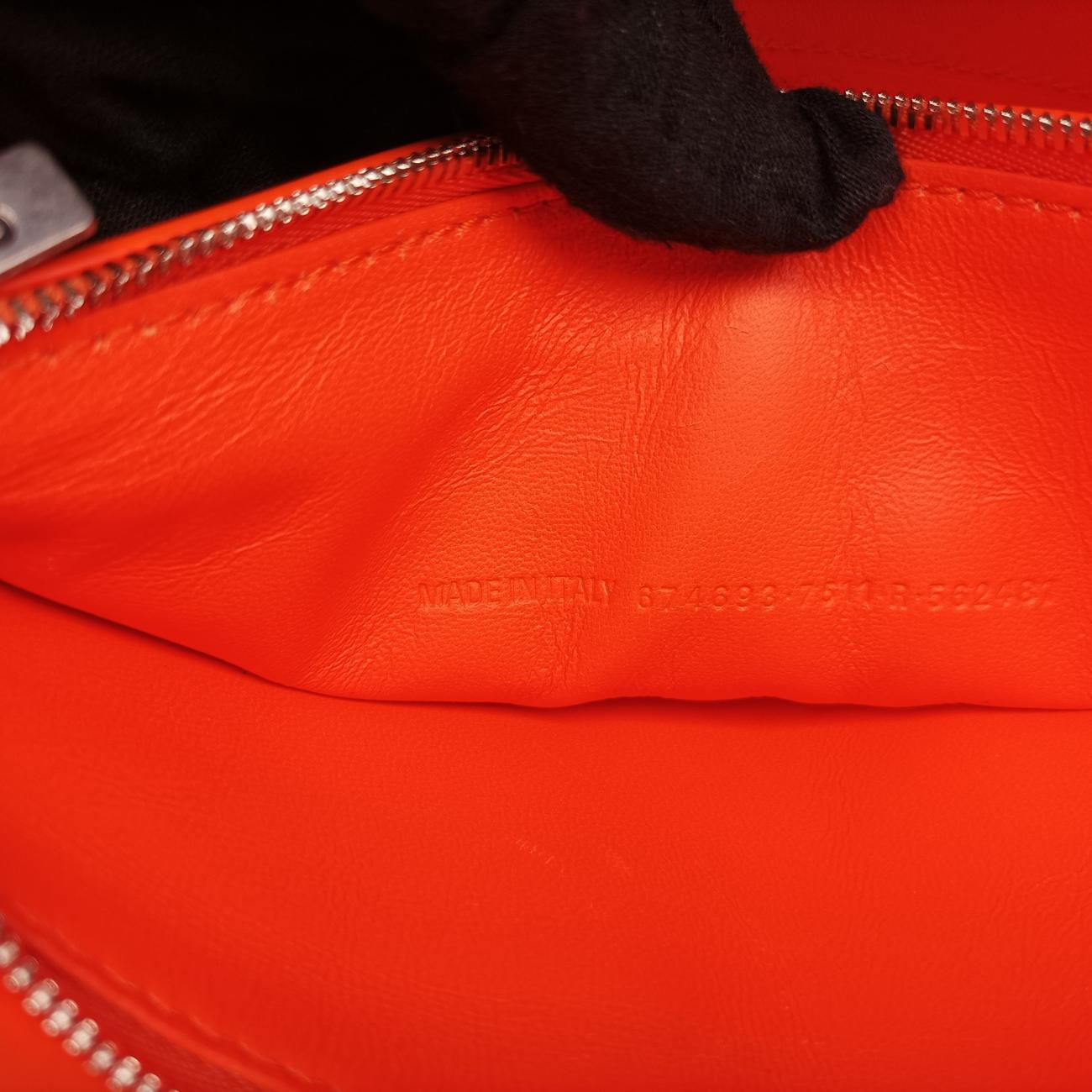 Small BB Gossip Orange Leather 674693.7511.R.562481