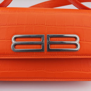 Small BB Gossip Orange Leather 674693.7511.R.562481