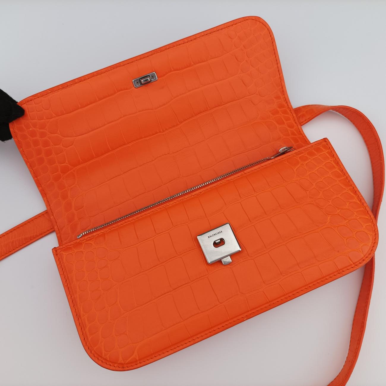 Small BB Gossip Orange Leather 674693.7511.R.562481