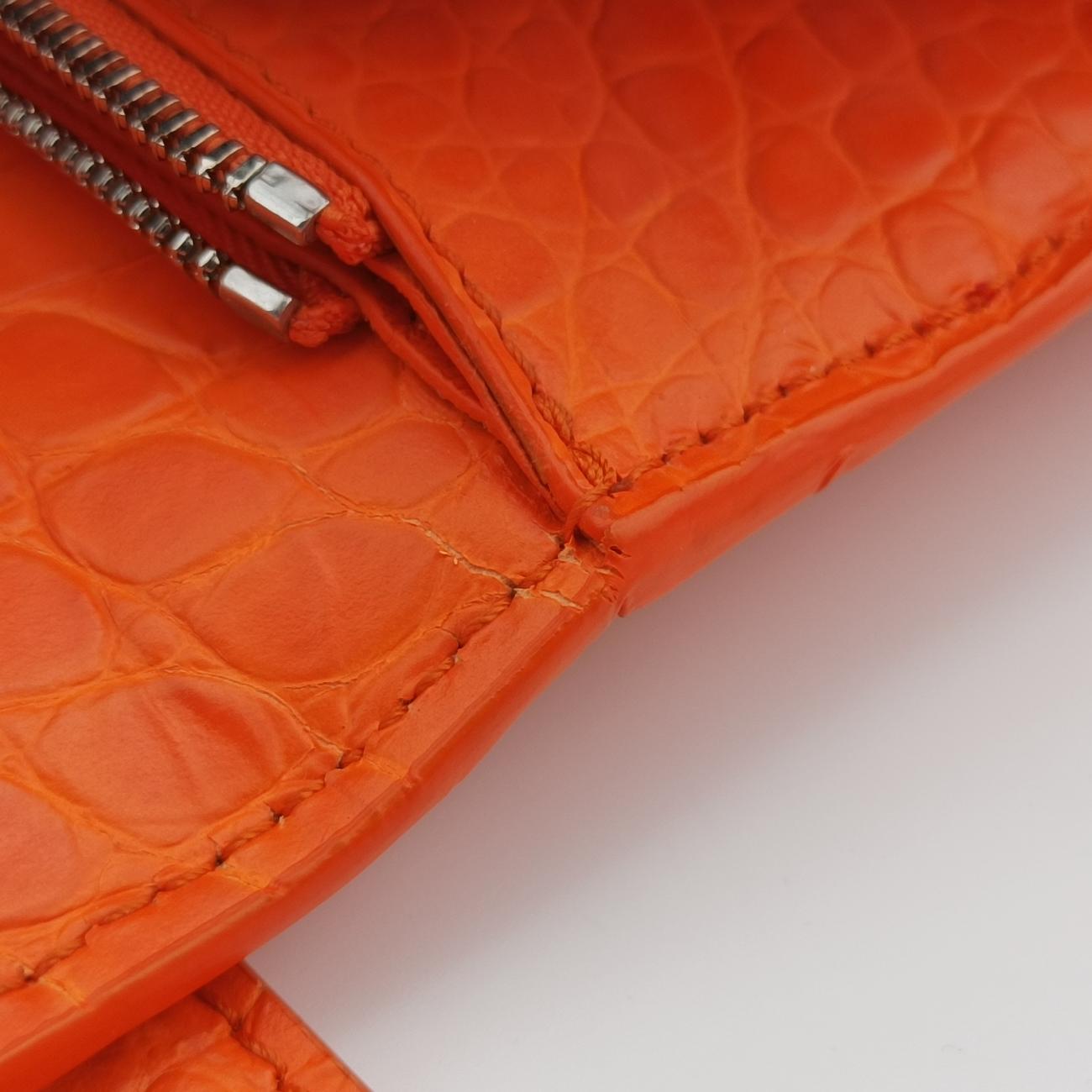 Small BB Gossip Orange Leather 674693.7511.R.562481