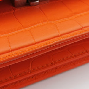 Small BB Gossip Orange Leather 674693.7511.R.562481