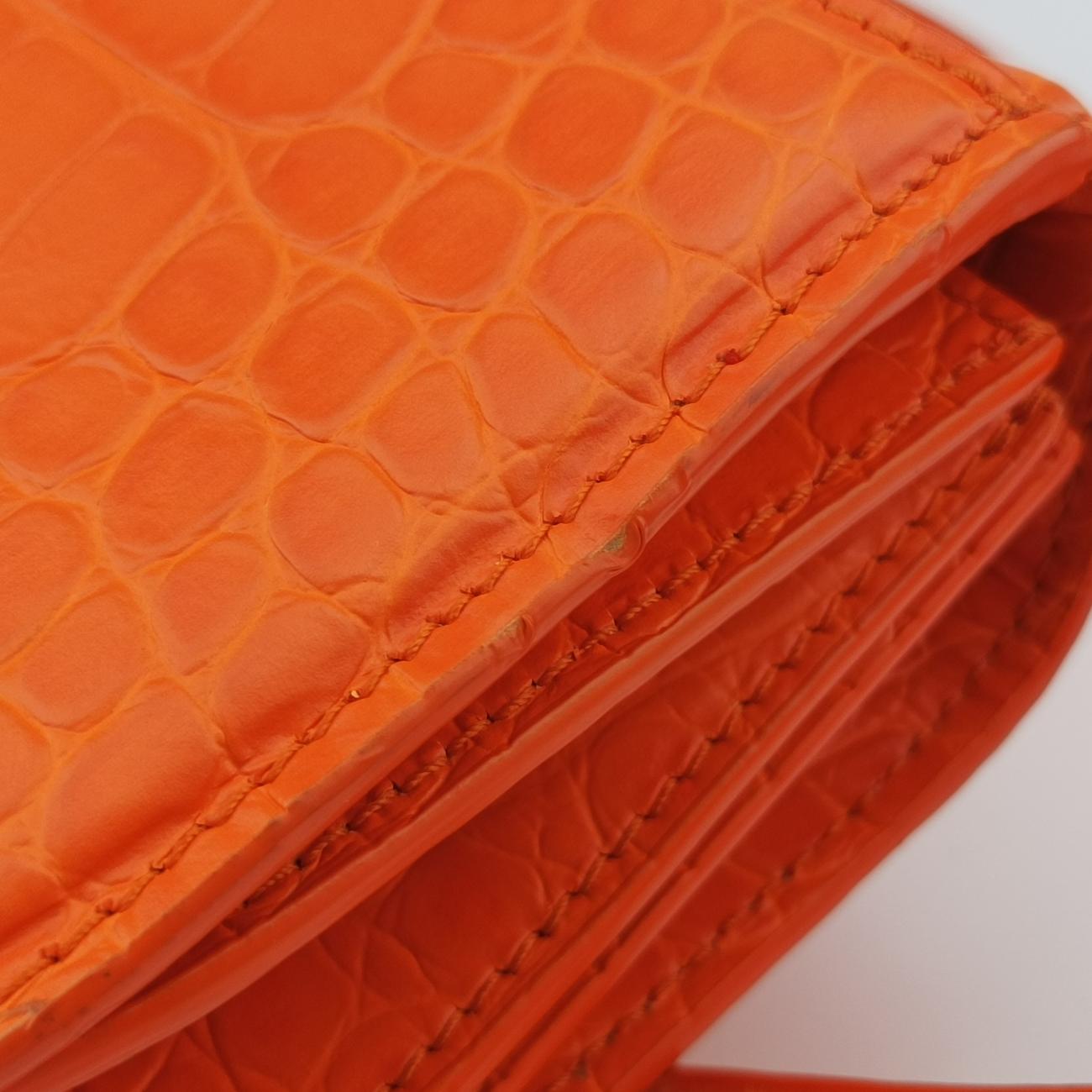Small BB Gossip Orange Leather 674693.7511.R.562481