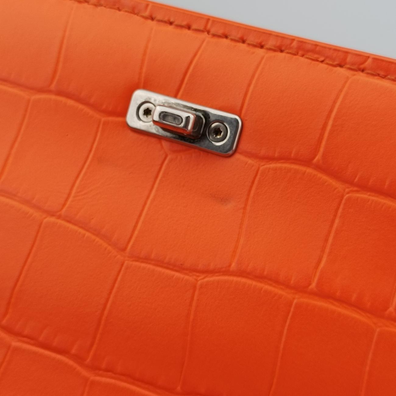 Small BB Gossip Orange Leather 674693.7511.R.562481