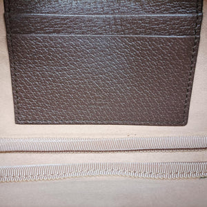 Ophidia Brown×green×red PVC coated canvas x leather