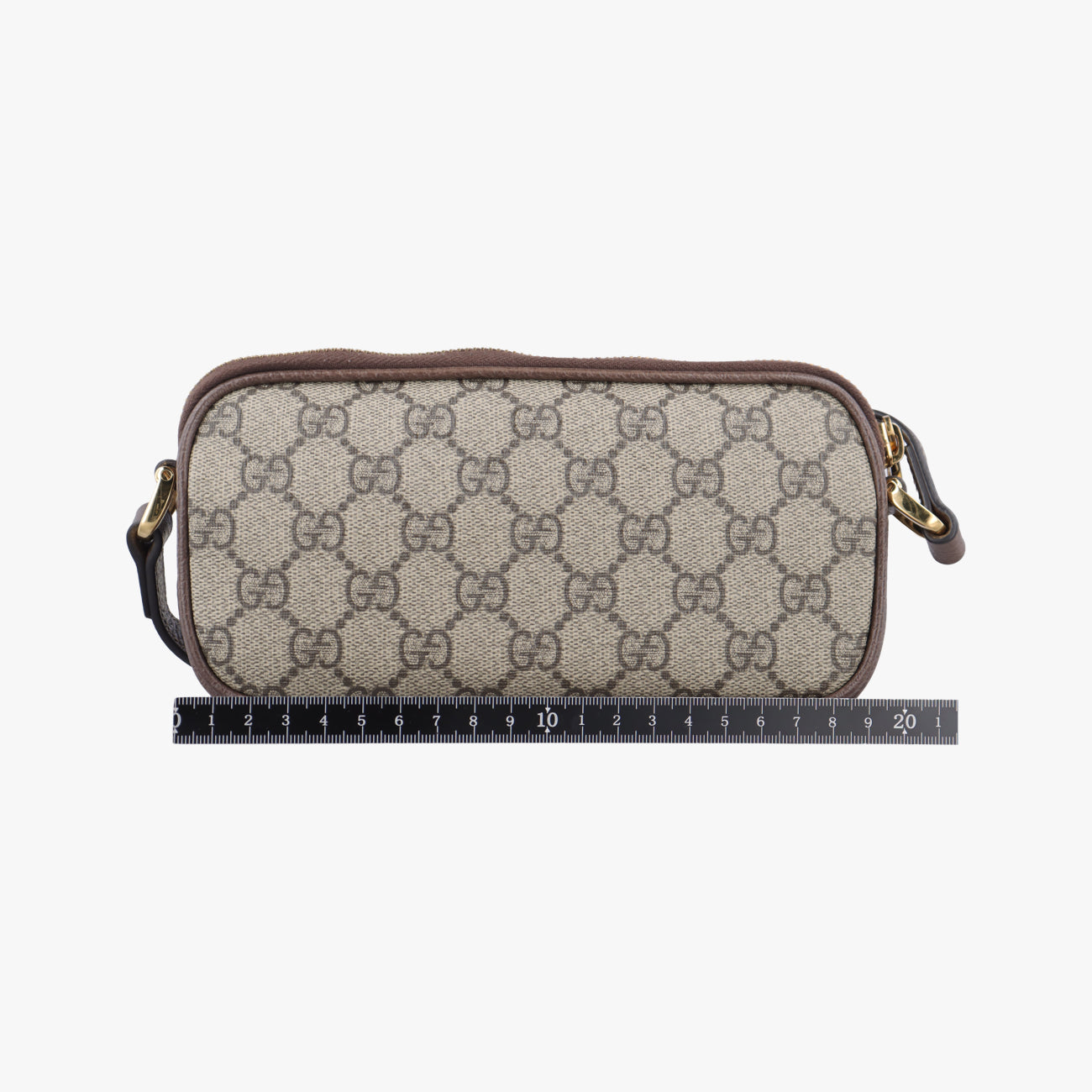 Ophidia Brown×green×red PVC coated canvas x leather