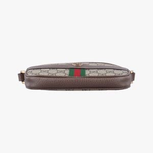 Ophidia Brown×green×red PVC coated canvas x leather