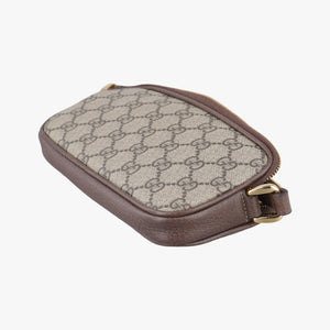 Ophidia Brown×green×red PVC coated canvas x leather