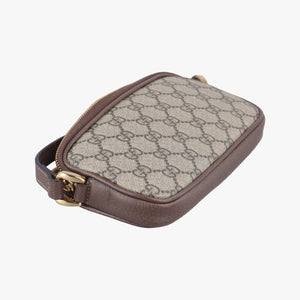 Ophidia Brown×green×red PVC coated canvas x leather