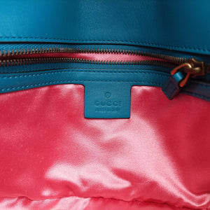 GG Marmont Blue velour C025368068