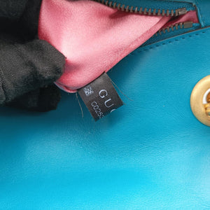 GG Marmont Blue velour C025368068