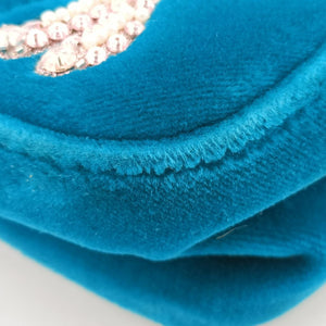 GG Marmont Blue velour C025368068