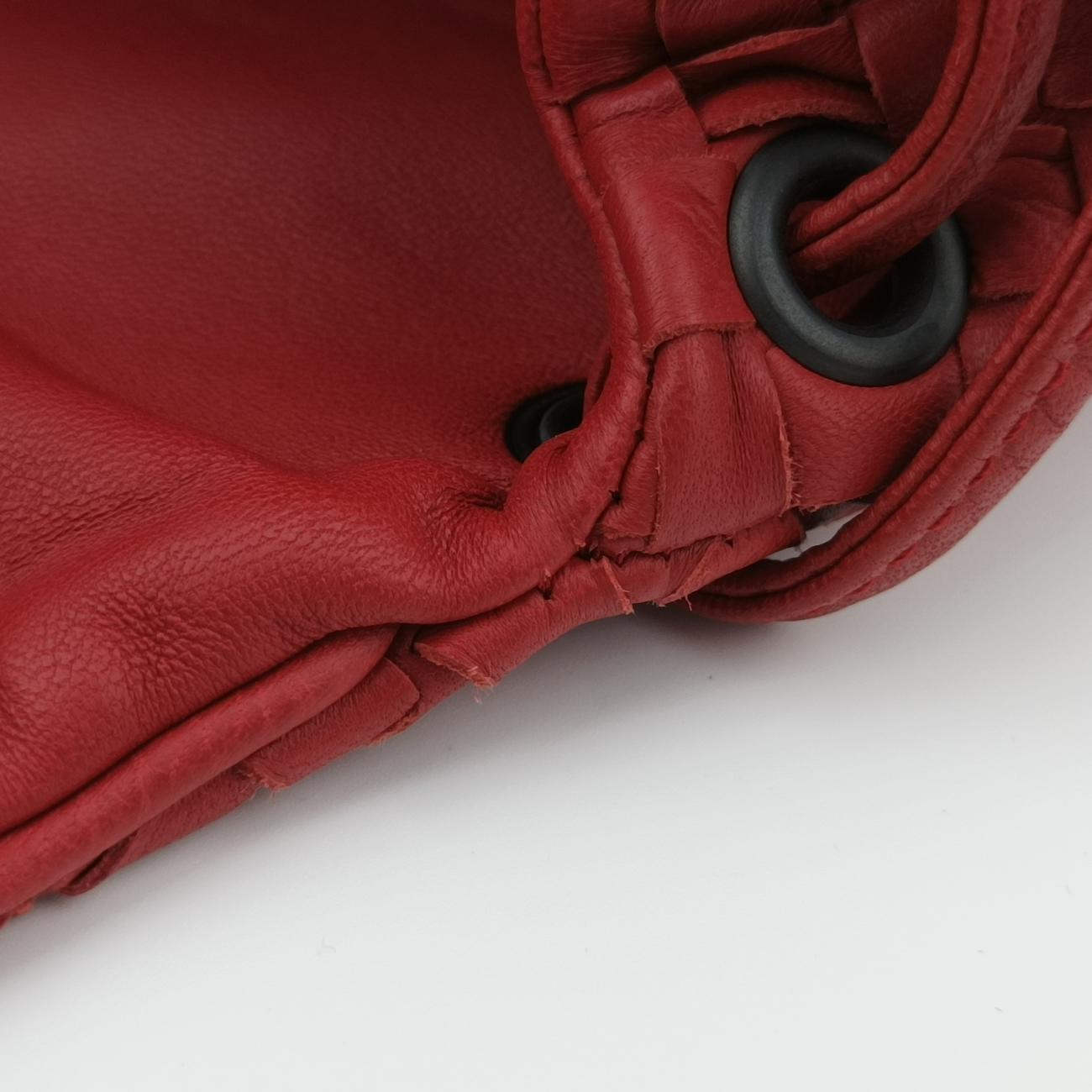 Intrecciato Red lambskin B00903924U