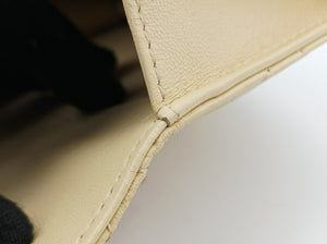 TRENDY CC Flap Yellow lambskin 31890979