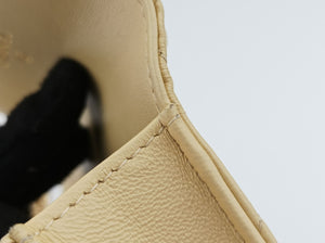 TRENDY CC Flap Yellow lambskin 31890979