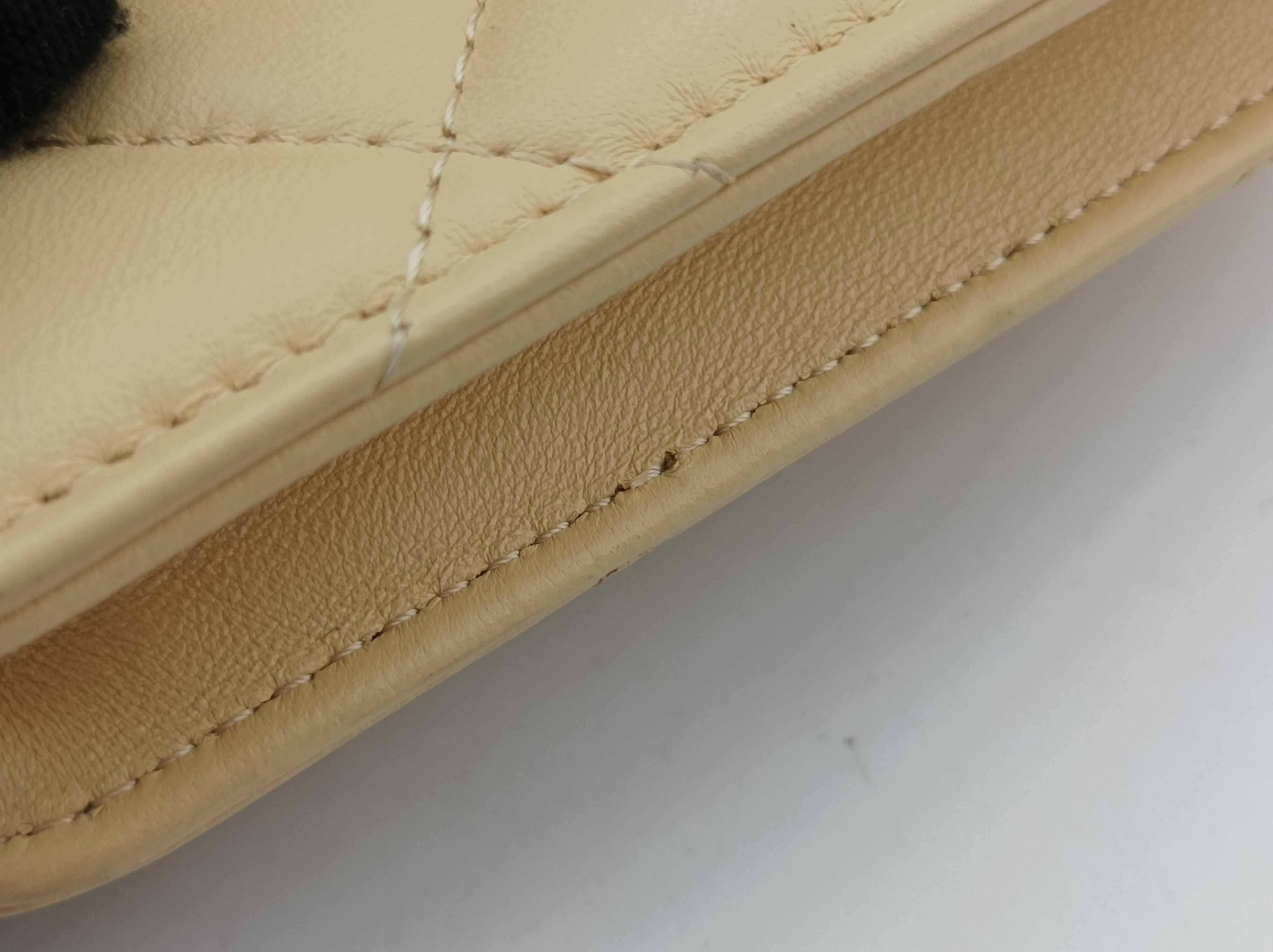 TRENDY CC Flap Yellow lambskin 31890979