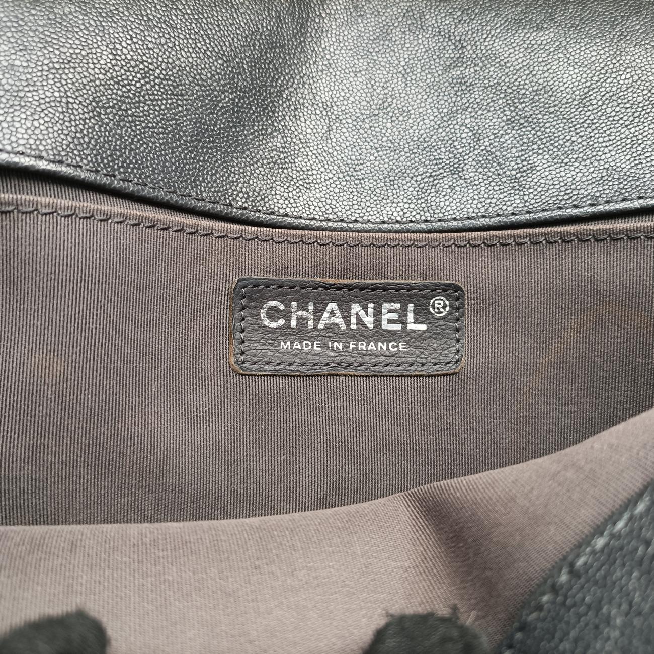 BOY CHANEL Grey caviar skin 26480755