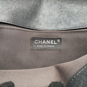 BOY CHANEL Grey caviar skin 26480755