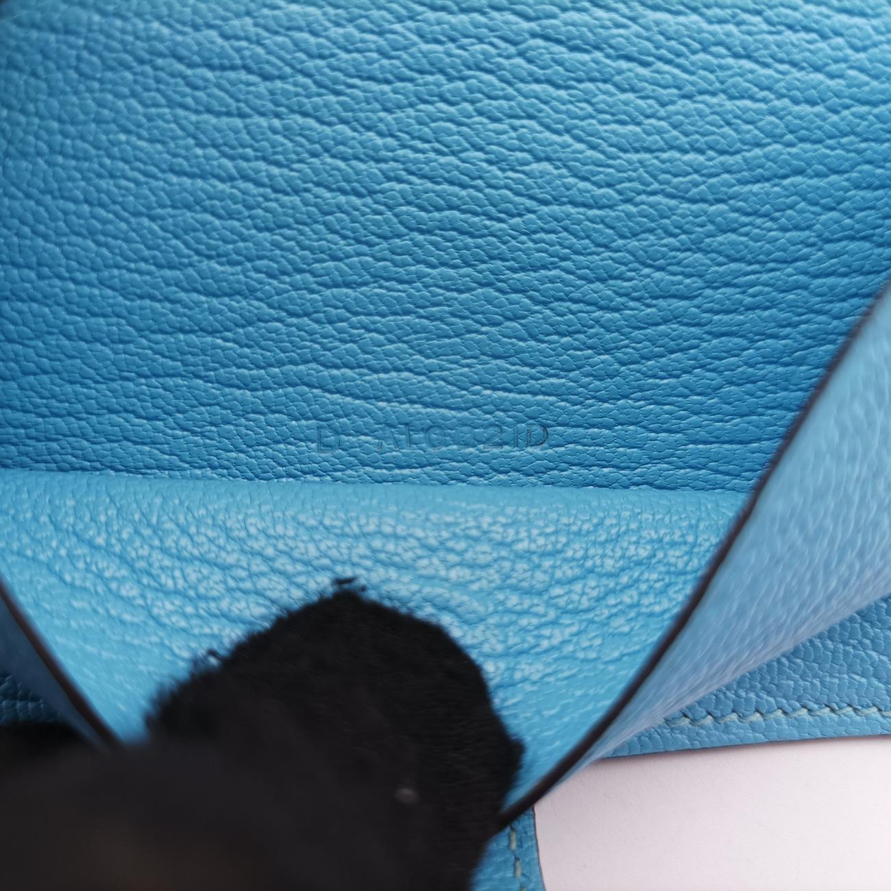 Bearn Soufflet Blue leather D AI002ID