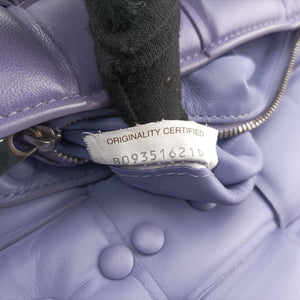 The Chain Cassette Purple lambskin B09351621D