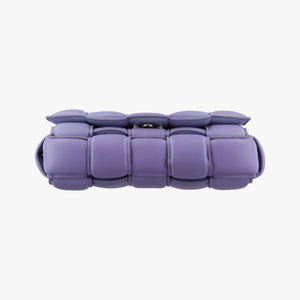 The Chain Cassette Purple lambskin B09351621D