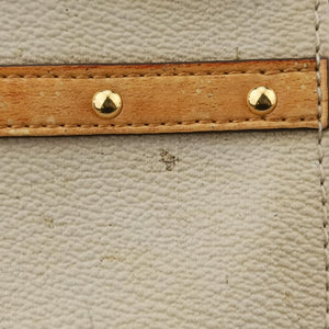 Square Navy x Beige x Yellow Monogram Trompe l'oeil FL2148