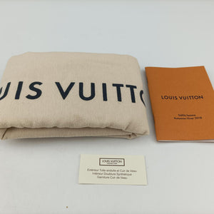 Square Navy x Beige x Yellow Monogram Trompe l'oeil FL2148