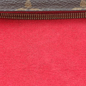 VICTOIRE Brown×CERISE Monogram Canvas×calf leather CA4186
