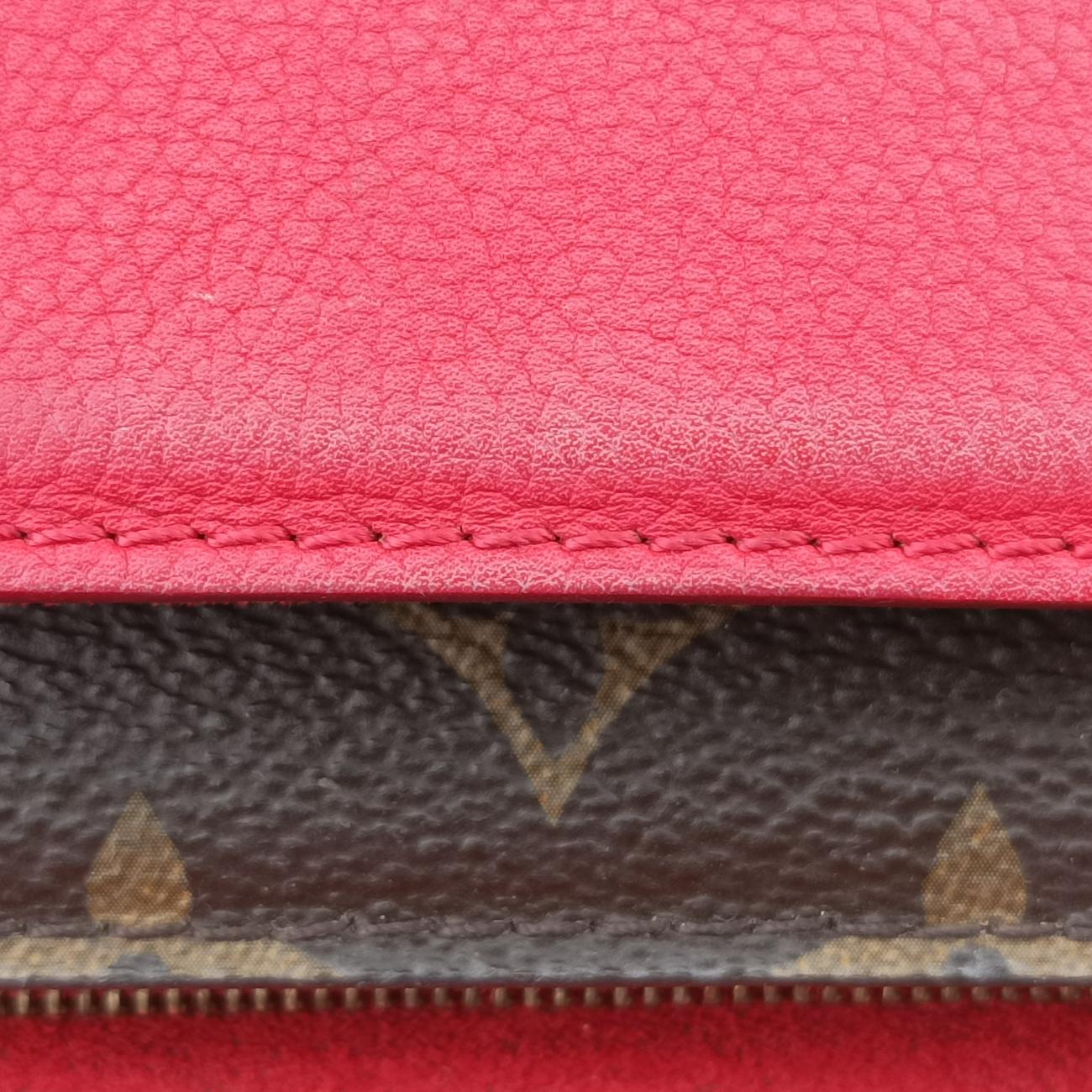 VICTOIRE Brown×CERISE Monogram Canvas×calf leather CA4186