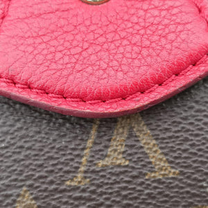 VICTOIRE Brown×CERISE Monogram Canvas×calf leather CA4186