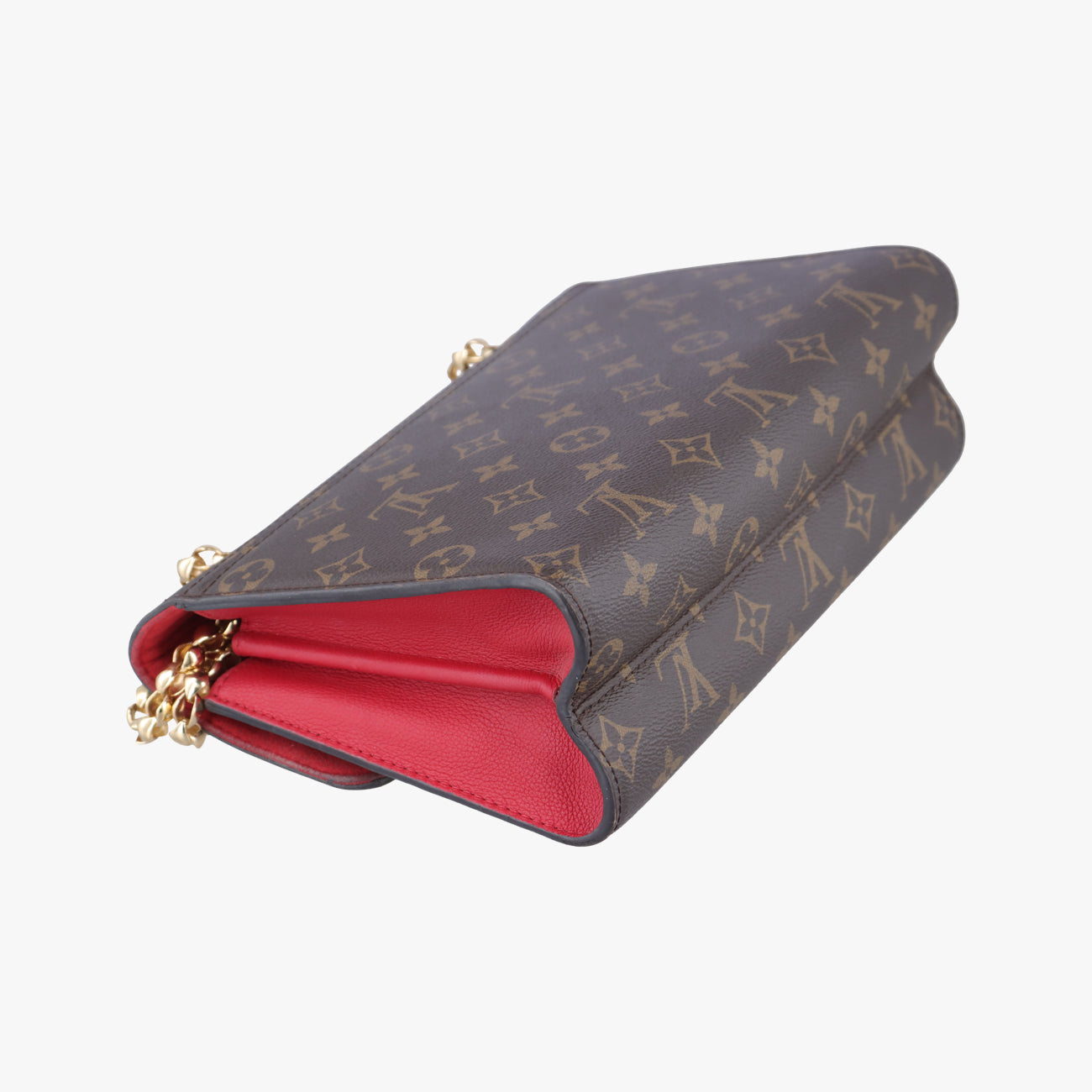 VICTOIRE Brown×CERISE Monogram Canvas×calf leather CA4186